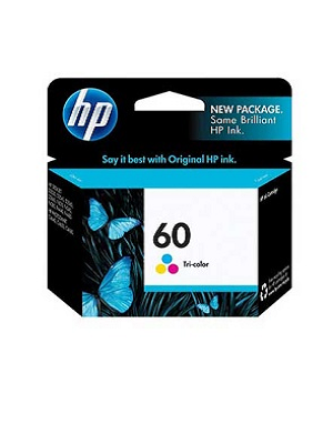 کارتریج جوهر افشان اچ پی رنگی HP 60