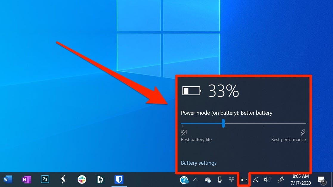 افزایش سرعت لپ تاپ با تنظیم پاور مود در ویندوز 11