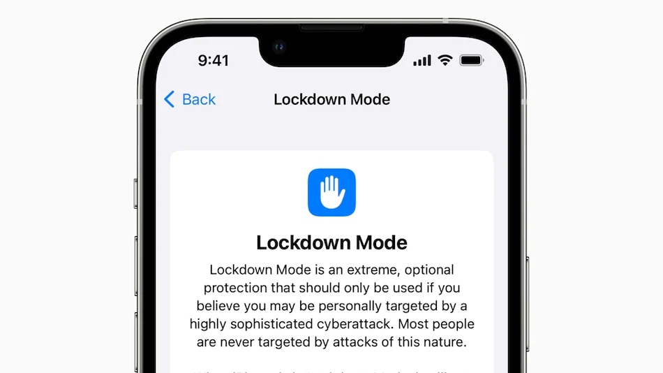 قابلیت امنیتی Lockdown Mode برای محافظت از کاربران اپل - پردیس چاپگر باران