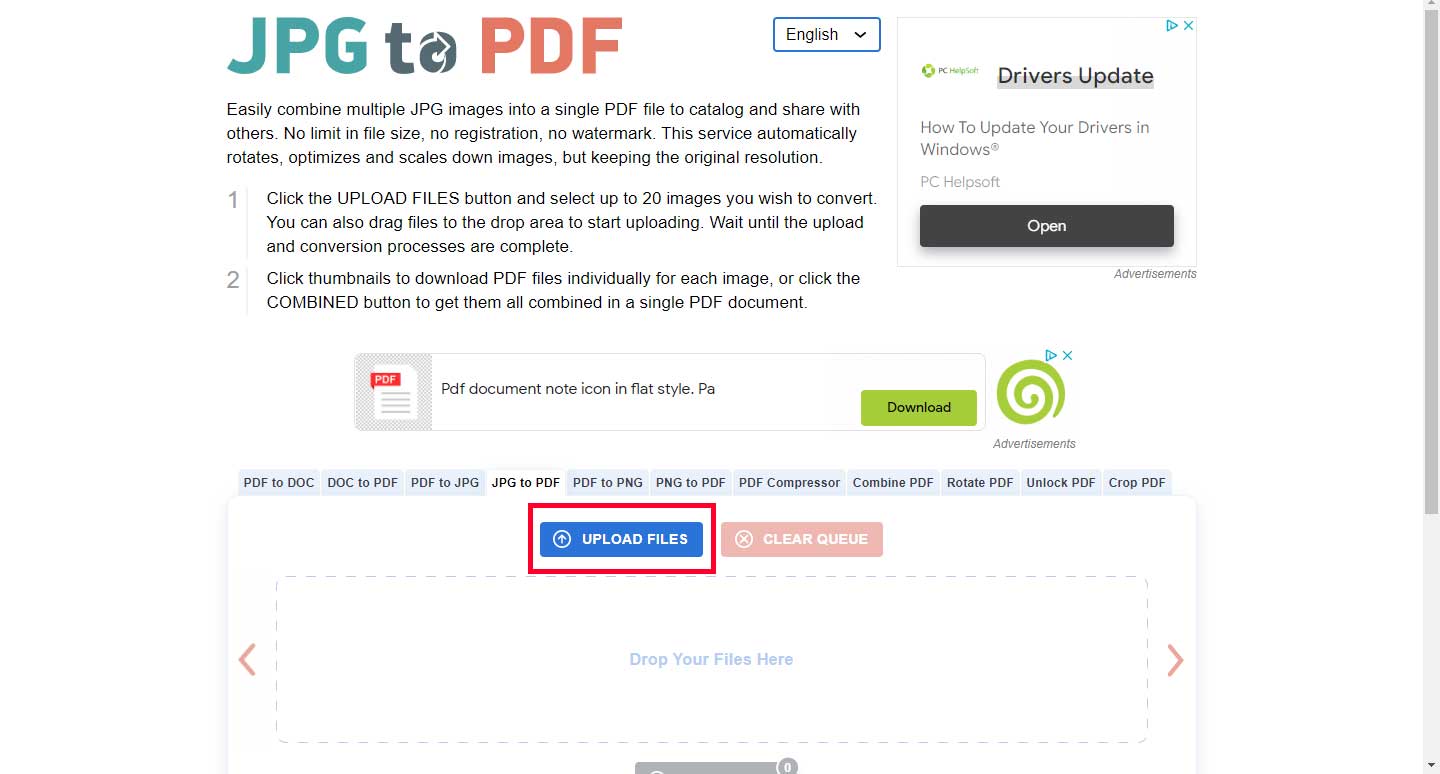 نحوه تبدیل فرمت‌های تصویری به PDF