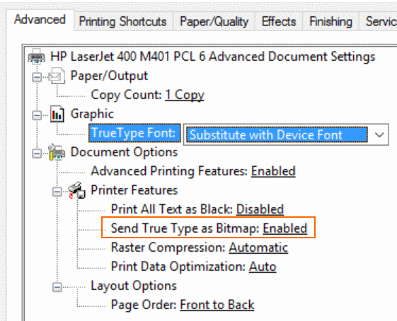 رفع خطای printer error: Unsupported Protocol