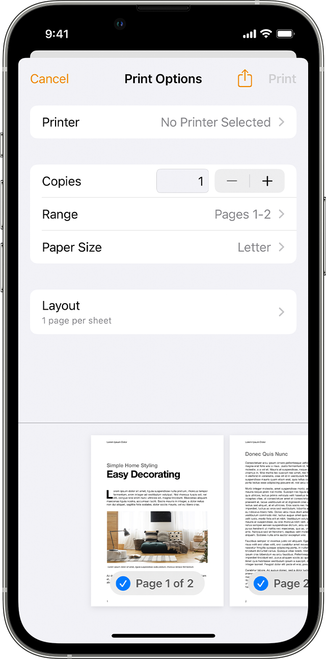 ios-16-iphone-13-pro-pages-airplay-print-printer-options